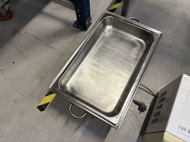 Rvs chafing dish - afbeelding 2 van  4