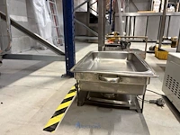 Rvs chafing dish - afbeelding 3 van  4