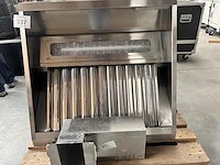 Rvs dampkap diamond
