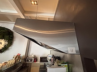 Rvs dampkap unninox - afbeelding 3 van  5