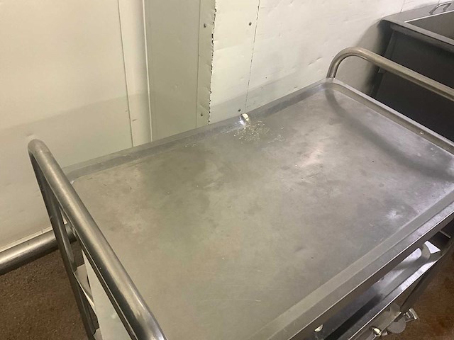 Rvs dienwagen - afbeelding 3 van  3