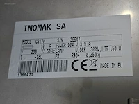 Rvs diepvriezer inomac cb180 - afbeelding 4 van  5