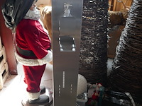 Rvs dispenser ontsmettingsmiddel - afbeelding 1 van  3