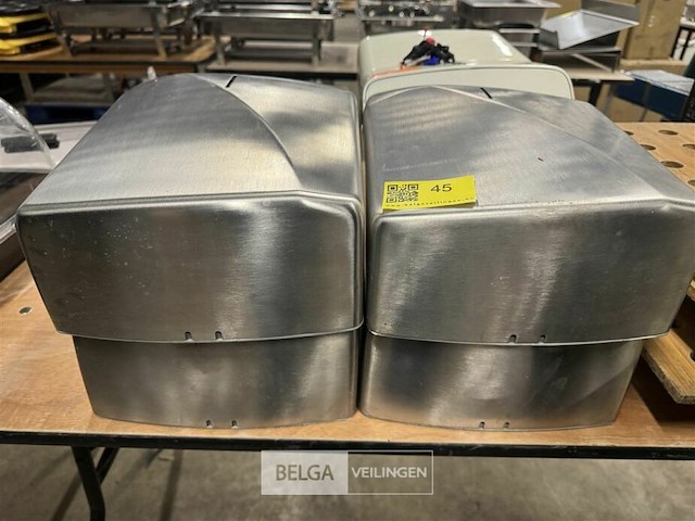 Rvs dispensers met sleutel - afbeelding 1 van  2