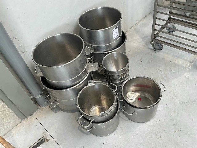 Rvs diverse potten (15x) - afbeelding 4 van  4