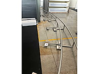 Rvs diverse wandrekken (2x) - afbeelding 3 van  5