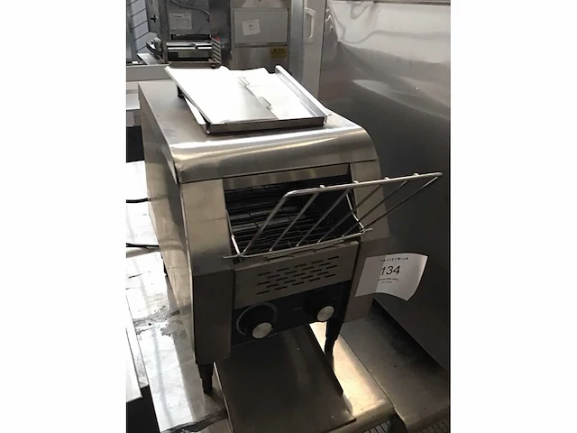 Rvs doorloop toaster - afbeelding 1 van  4