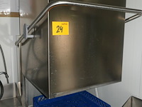Rvs doorschuifvaatwasser ggmgastro - afbeelding 2 van  5