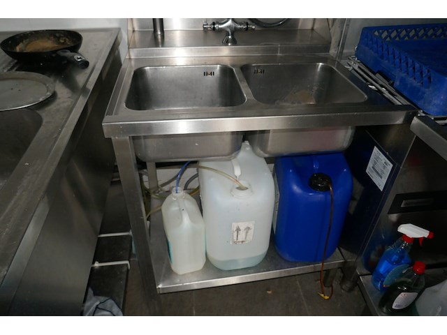 Rvs doorschuifvaatwasser ggmgastro - afbeelding 4 van  5