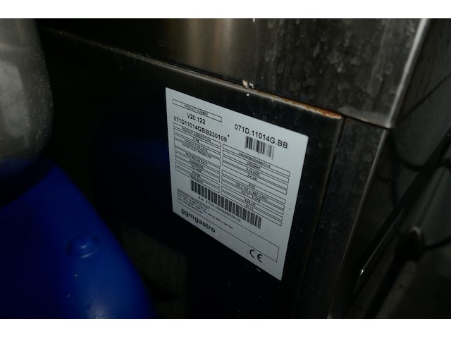 Rvs doorschuifvaatwasser ggmgastro - afbeelding 5 van  5