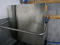 Rvs doorschuifvaatwasser met afvoertafel dihr - afbeelding 5 van  6