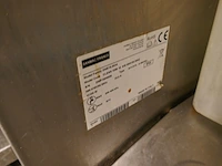 Rvs doorschuifvaatwasser met spoeltafel en spoelkraan en bodemschap sanmac - afbeelding 6 van  6