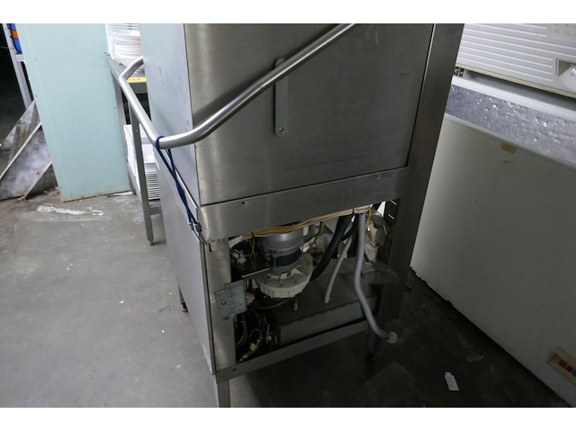Rvs doorschuifvaatwasser met spoeltafel hobart - afbeelding 2 van  6