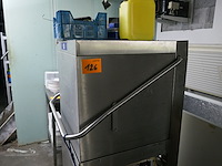 Rvs doorschuifvaatwasser met spoeltafel hobart - afbeelding 3 van  6
