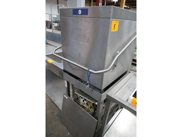 Rvs doorschuifvaatwasser met spoeltafel hobart - afbeelding 3 van  10
