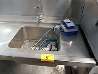 Rvs doorschuifvaatwasser met spoeltafel hobart - afbeelding 6 van  10