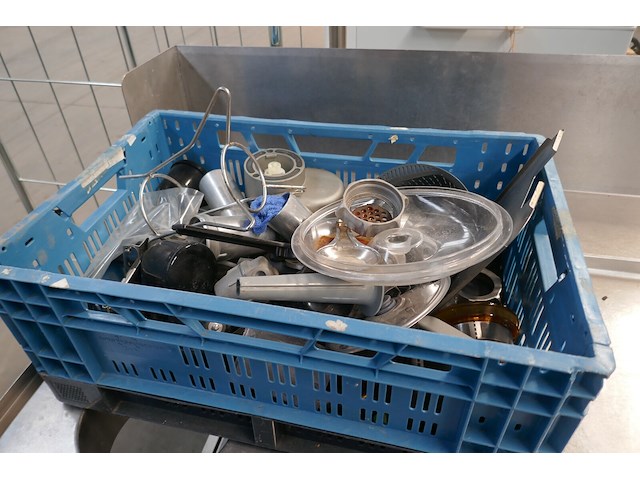 Rvs doorschuifvaatwasser met spoeltafel hobart - afbeelding 9 van  10
