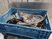 Rvs doorschuifvaatwasser met spoeltafel hobart - afbeelding 9 van  10