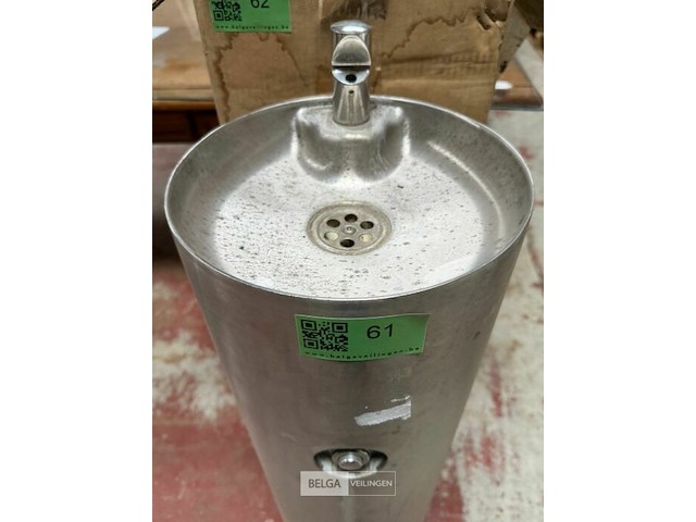 Rvs drinkfontein - afbeelding 1 van  2