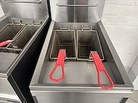 Rvs dubbele friteuse nayati gfe/40 rs - afbeelding 3 van  3