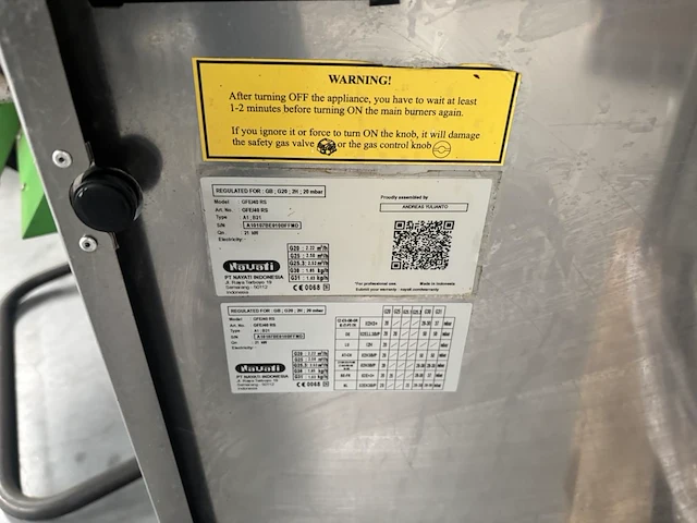 Rvs dubbele friteuse nayati gfe/40 rs - afbeelding 5 van  7