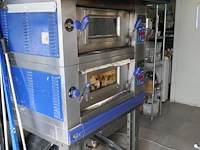 Rvs dubbele pizzaoven met onderstel moretti forni - afbeelding 1 van  5