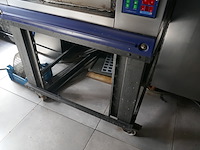 Rvs dubbele pizzaoven met onderstel moretti forni - afbeelding 3 van  5