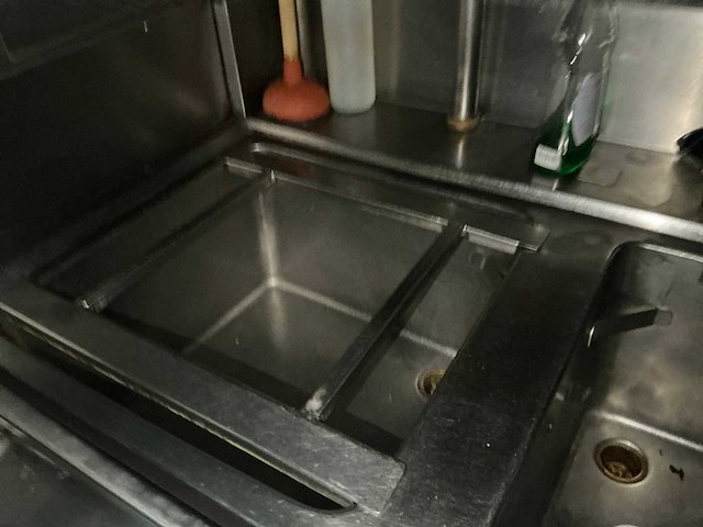 Rvs dubbele spoeltafel - afbeelding 4 van  4