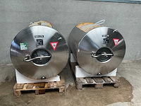 Rvs dubbelwandige biertank opslagtank (2x) - afbeelding 2 van  5