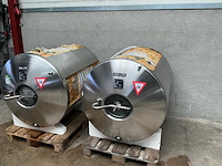 Rvs dubbelwandige biertank opslagtank (2x) - afbeelding 3 van  5