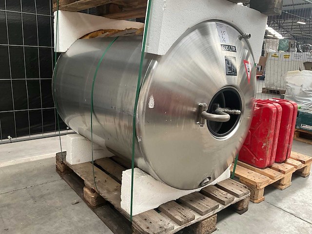 Rvs dubbelwandige biertank opslagtank - afbeelding 2 van  6