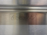 Rvs fornuis op gas macfrin - afbeelding 2 van  10