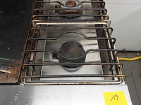 Rvs fornuis op gas macfrin - afbeelding 4 van  10