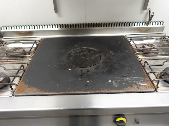 Rvs fornuis op gas macfrin - afbeelding 6 van  10