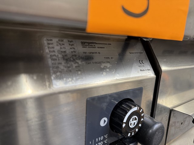 Rvs friteuse op gas ggmgastro - afbeelding 3 van  7