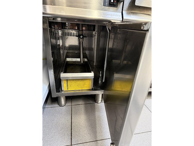 Rvs friteuse op gas ggmgastro - afbeelding 5 van  7