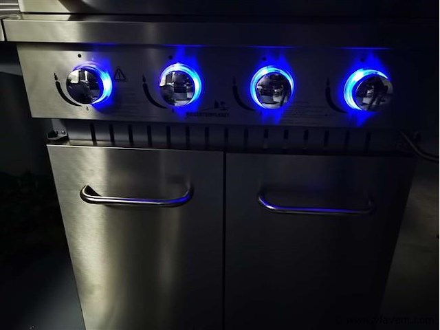 Rvs gasbarbecue - afbeelding 2 van  8