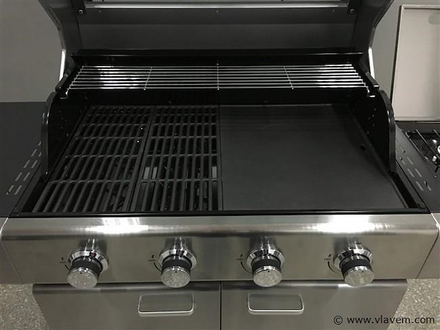 Rvs gasbarbecue - afbeelding 2 van  4