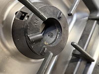 Rvs gasfornuis 4-pits met bodemschap ggmgastro - afbeelding 2 van  7