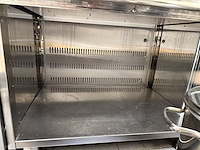 Rvs gasfornuis 4-pits met bodemschap ggmgastro - afbeelding 6 van  7