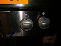 Rvs gasfornuis met 6 bekkens modular - afbeelding 3 van  4