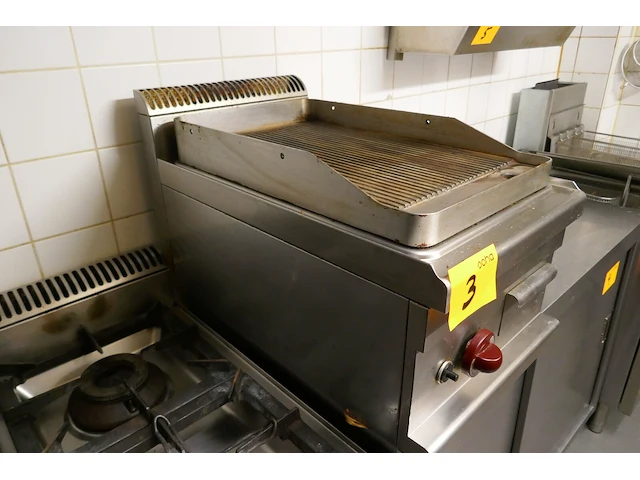 Rvs gasgrillplaat eurotec - afbeelding 2 van  5