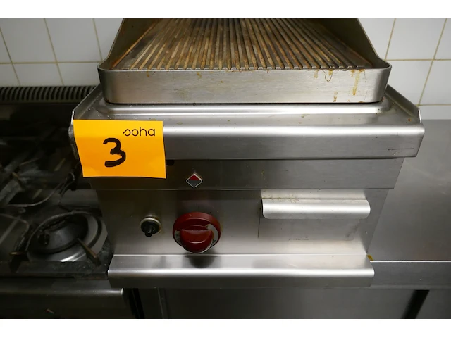 Rvs gasgrillplaat eurotec - afbeelding 3 van  5