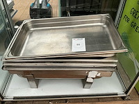 Rvs gastronormbak (5x) - afbeelding 1 van  1