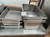 Rvs gastronormbak (8x) - afbeelding 1 van  1