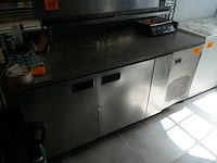 Rvs gekoelde pizza-werkbank - afbeelding 2 van  6