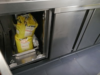 Rvs gekoelde werkbank + spoeltafel - afbeelding 5 van  6
