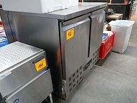 Rvs gekoelde werktafel combisteel - afbeelding 1 van  4