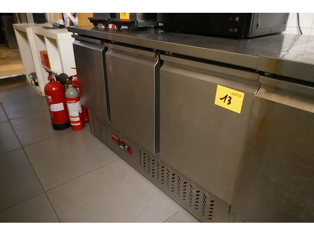 Rvs gekoelde werktafel diamond - afbeelding 2 van  7