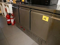 Rvs gekoelde werktafel diamond - afbeelding 2 van  7
